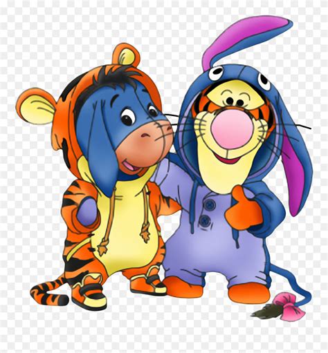 Baby Tigger And Eeyore Clipart 5613082 Pinclipart