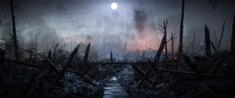Bf1 No Mans Land In The Western Front Battlefield
