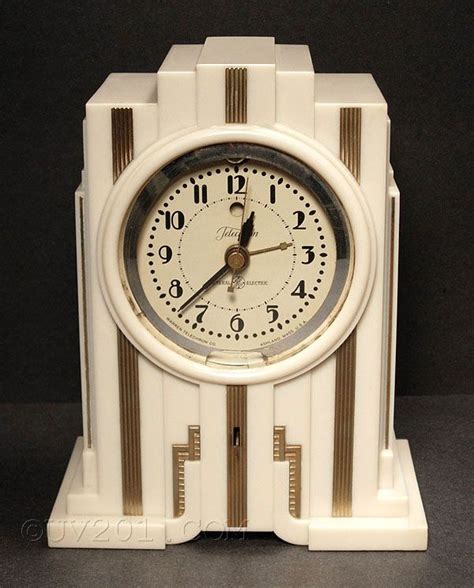 Telechron Model 700 Electrolarm Clock Art Deco Clock Mid Century