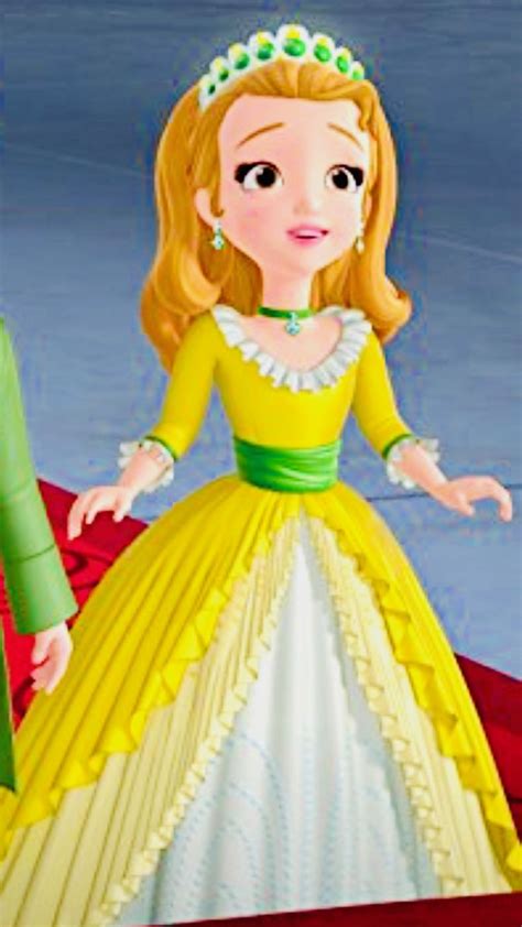 Disney Princess Sofia Amber Cosplay Costume