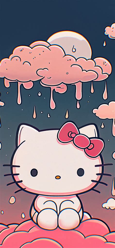 Hello Kitty Rainy Day Wallpaper Aesthetic Hello Kitty Wallpaper 4k