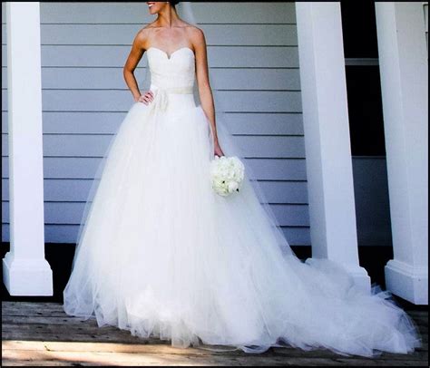 Vera Wang Bride Wars Size 4 Used Wedding Dress Nearly Newlywed