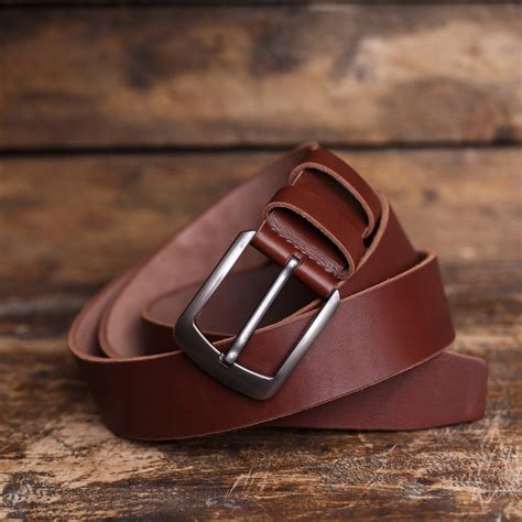 Personalized Leather Belt For Men Engraved Leather Belt Etsy
