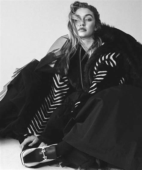 Gigi Hadid Layers Up In Fall Fashion For Vogue Australia Fashion Shoot