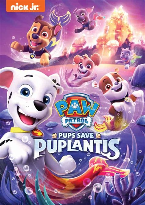 Paw Patrol Pups Save Puplantis On Dvd In Our Spare Time