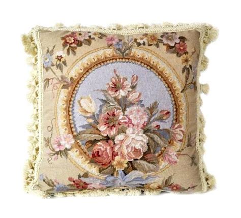 this is a beautiful handmade wool needlepoint pillow cover the pillow front is hand stitched