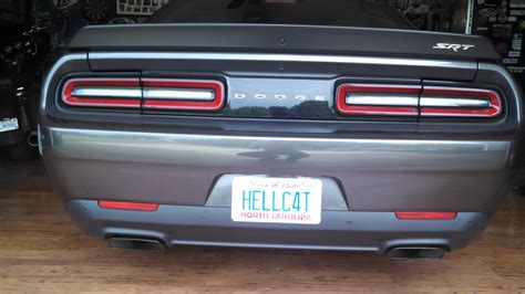 What Does Your Hellcat Personal License Plate Say Srt Hellcat Forum
