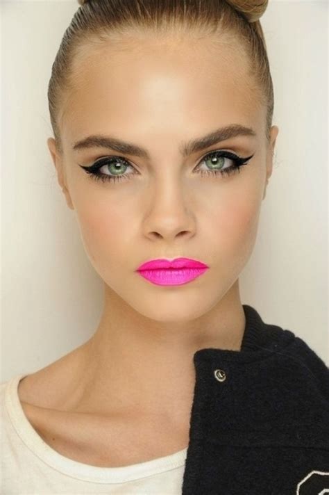 Beauty Trend Hot Pink Lips