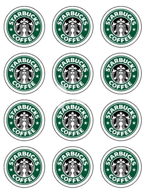 Printable Starbucks Stickers Printable Word Searches