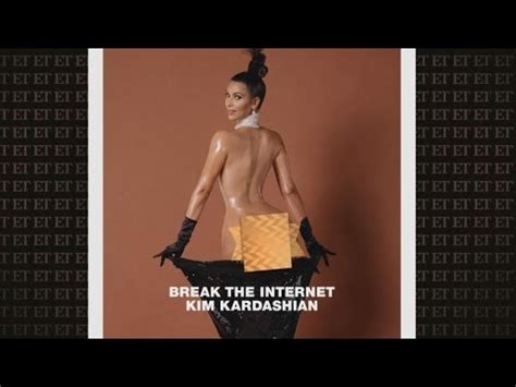 Kim Kardashian S Full Frontal Paper Pics See The Latest Shots Youtube