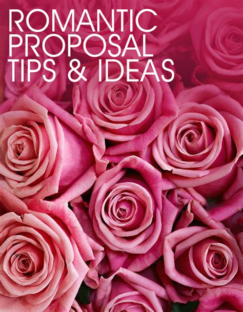 Romantic Proposal Ideas Romantic Engagement Tips