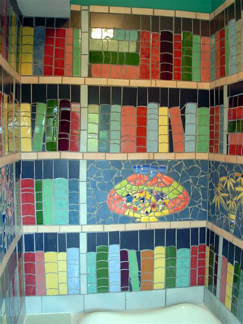 Tywkiwdbi Tai Wiki Widbee Library Themed Bathroom Tiles