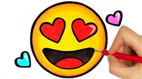 How To Draw Emojis Happy Emoji Really Easy Drawing Tutorial