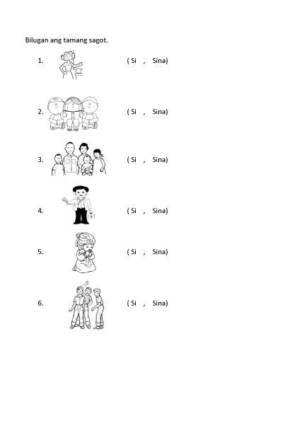 Ang At Ang Mga Worksheets For Kindergarten Math Timed Tests Printable