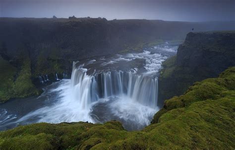 Wallpaper Nature Waterfall Forest Landscape Iceland Images For