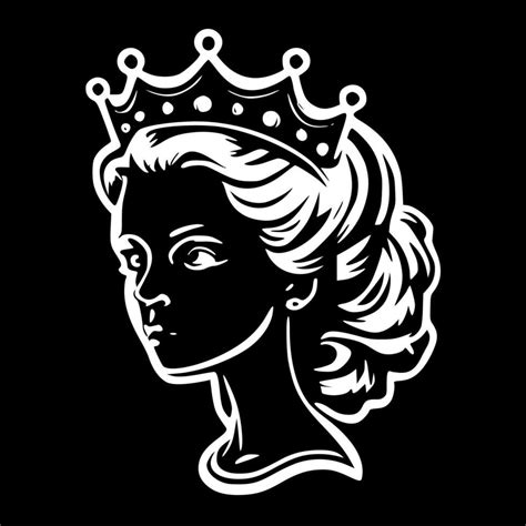 Queen High Quality Vector Logo Vector Illustration Ideal For T