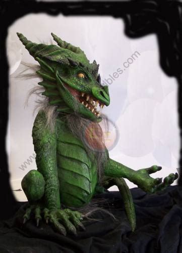 Green Dragon Puppet By Bump In The Night Productions Dangerzone