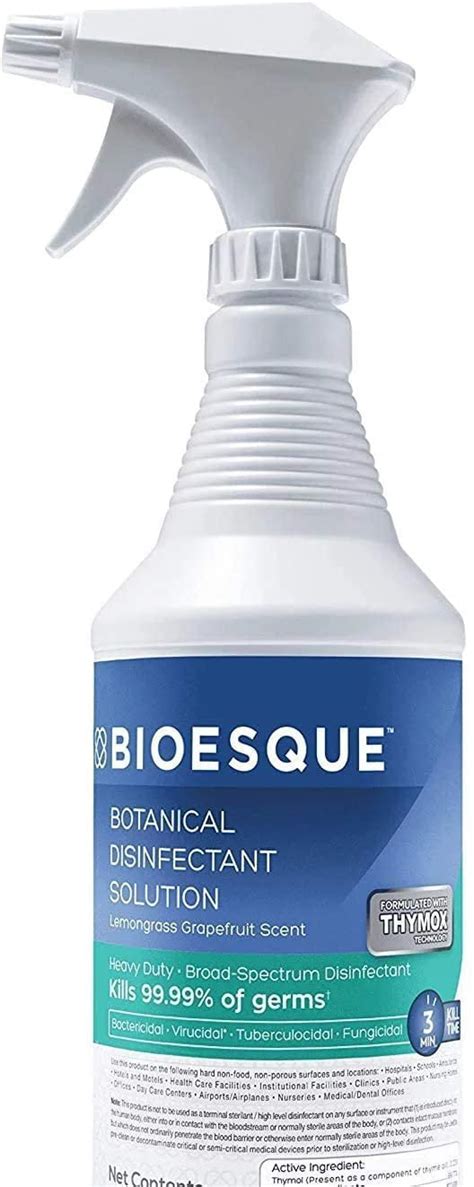 Bioesque Botanical Disinfectant Solution Quart Walmart Com