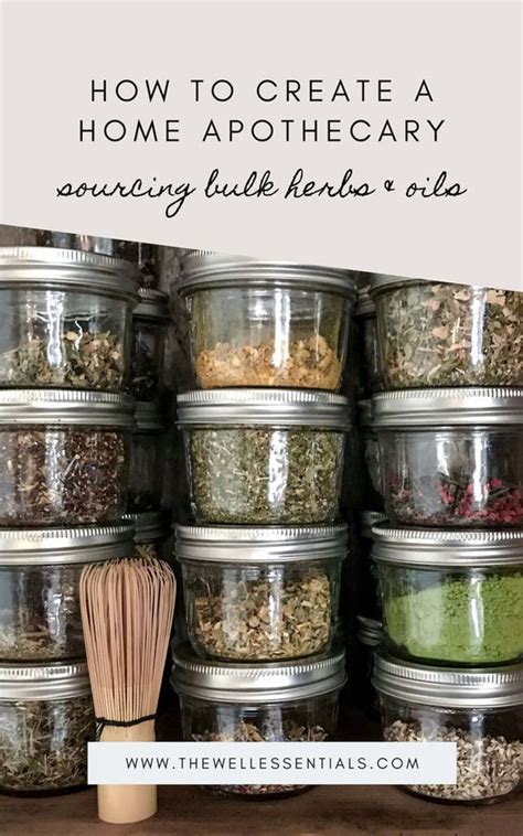 How To Create A Home Herbal Apothecary Sustainable Sourcing In 2020
