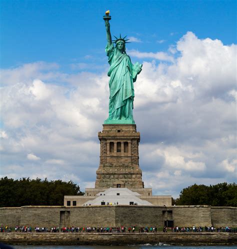 Filestatue Of Liberty From Front Wikimedia Commons
