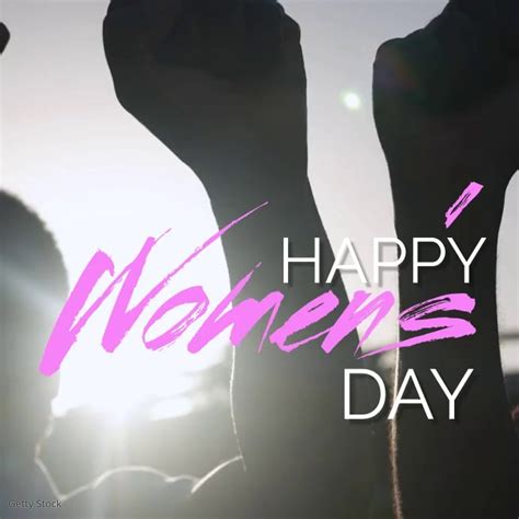 Happy Womans Day Video Template Postermywall