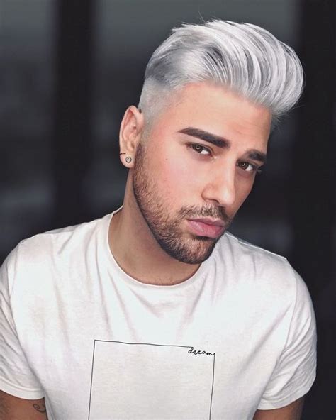 Achieve Stunning Silver Hair Color 18 Ideas For Men In 2023 Silver