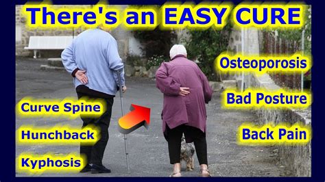 Theres An Easy Cure For Back Pain Bad Posture Kyphosis Hunchback