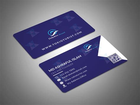 Travel Tours Business Card Template On Behance
