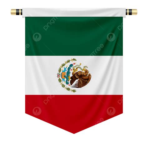 Banderín Con La Bandera Nacional De México Png Bandera Nacional