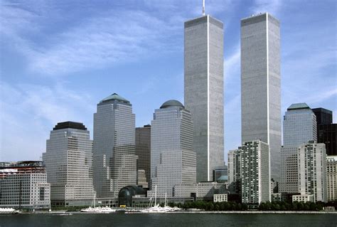 World Trade Center And Twin Towers From The Top Deck Of