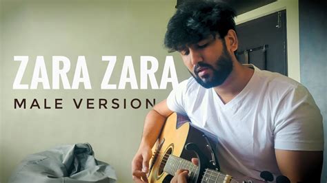Zara Zara Rhtdm Unplugged Male Version Cover By Amrit Youtube