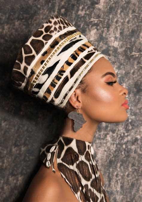 Wilhelmina Helena Portfolio African Hats Queen Hat African Crown