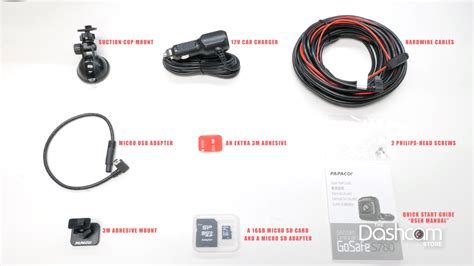 Unboxing Papagos Gosafe S780 The Dashcam Store