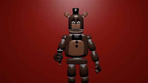 All Of My Five Nights At Freddys Animatronics Made In Blender 3d R