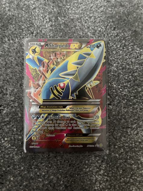 Mega Sharpedo EX XY a Full Art Card Pokémon Promo Values MAVIN