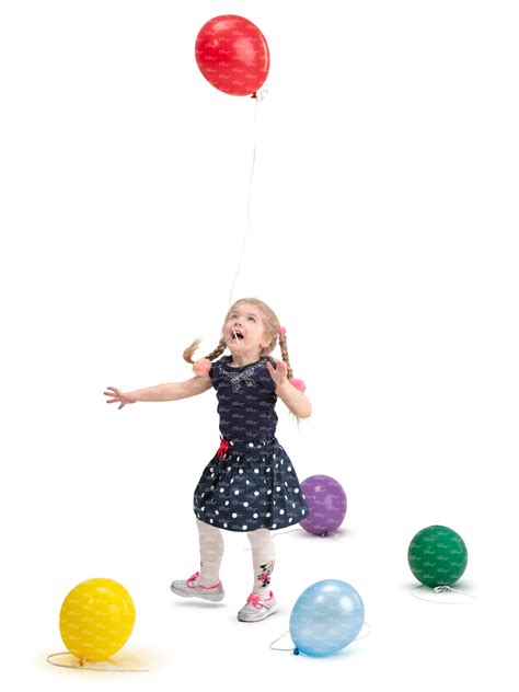 Little Girl With Balloon