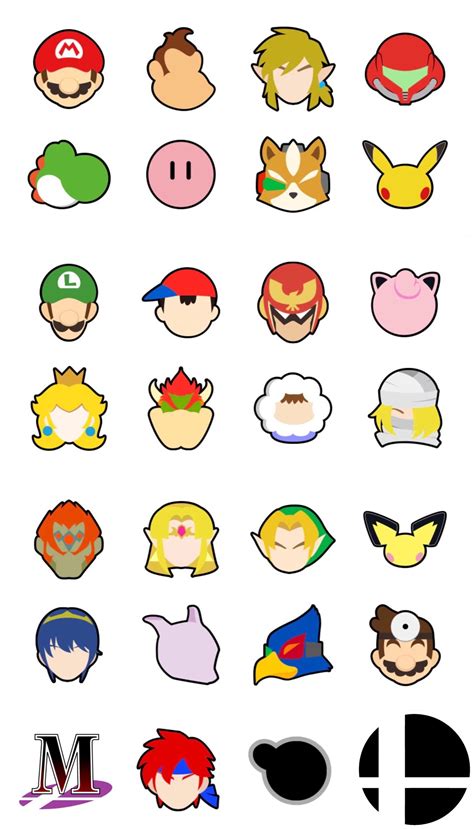 Screens wallpapers, phone wallpapers, girly wallpaper, iphone wallpaper, backgrounds wallpapers, wallpapers. I decided to make a phone wallpaper for Melee using the Ultimate stock icons. : smashbros