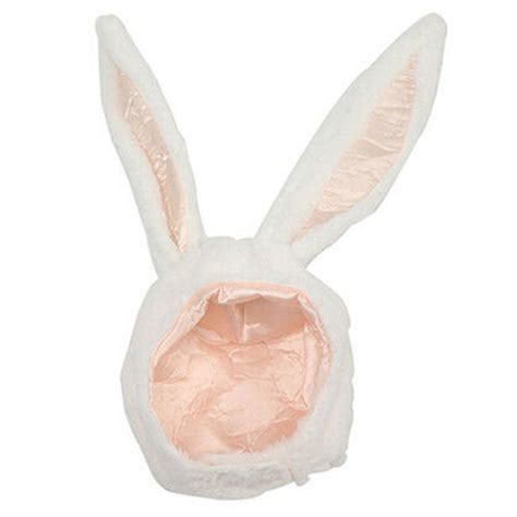 Funny Rabbit Bunny Long Ear Hat Cap Soft Plush Faux Fur Earflap Hat