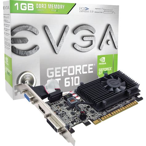 Evga Nvidia Geforce Gt 610 Graphics Card 01g P3 2615 Kr Bandh