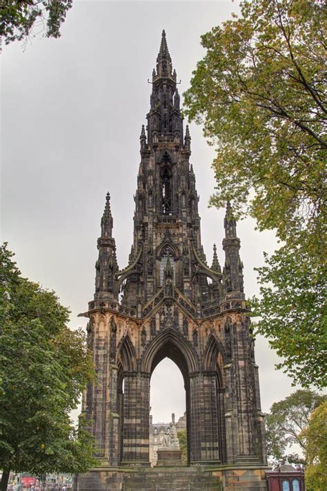 The Scott Monument On A Rainy Day One Of My Favorite Pieces Of