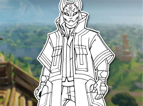 ️drift Coloring Pages Fortnite Free Download