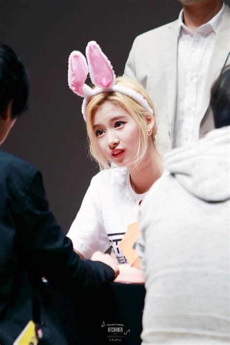 These Photos Reveal Why Twice S Sana Makes The Cutest Bunny Ever Koreaboo
