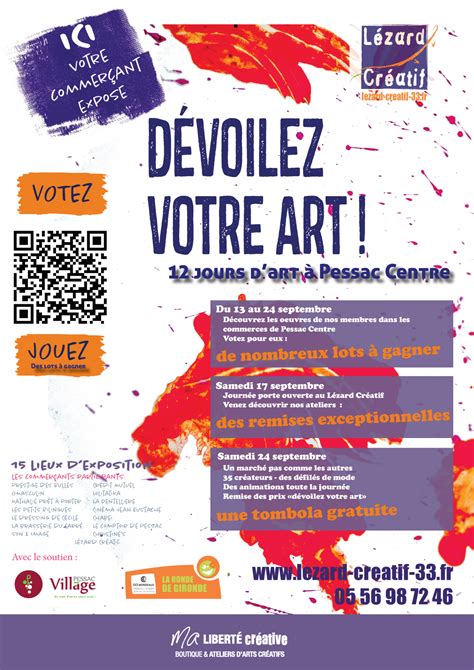 Edition 2016 Dévoilez Votre Art Pessac Village