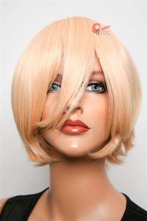 Blonde Peach Blonde Epic Cosplay Wigs Güzel Yüzler Yüzler