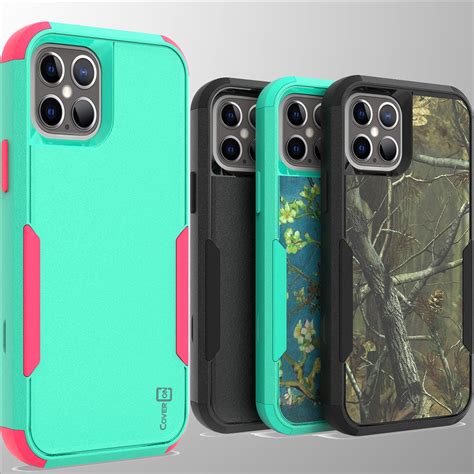 For Apple Iphone 12 Pro Max Case Full Body 3 In 1 Heavy Duty Hard Phone Cover Ebay