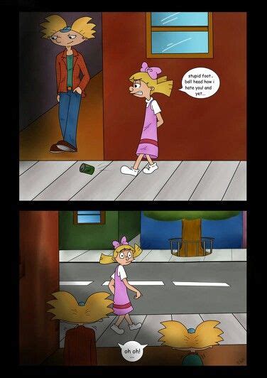 Unexpected Visitor 5 Arnold Cartoon Arnold And Helga Hey Arnold