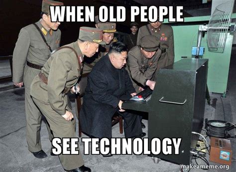 Old People Memes About Technology