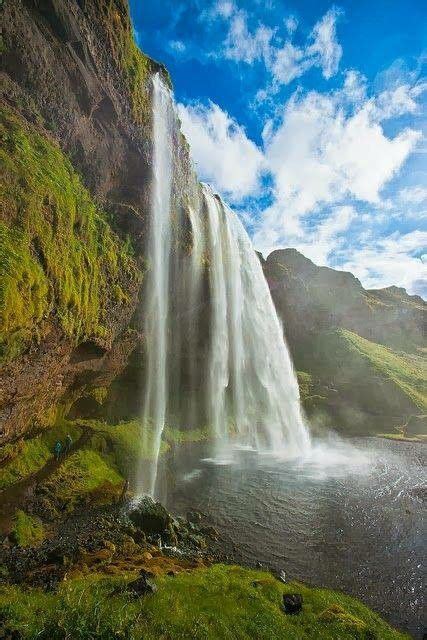 Seljalandsfoss Iceland Wonders Of The World Beautiful Places Waterfall