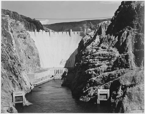 Click here to turn on notifications. Photograph of the Boulder Dam from Across the Colorado Riv ...