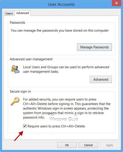 How to enable the classic logon screen on windows 7. Enable, Disable Secure Logon Ctrl Alt Del in Windows 10
